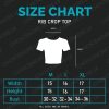 Rib Maroon Color Crop Top - Image 2