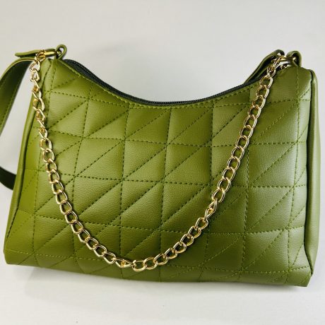 Green Color Women's Shoulder Bag
