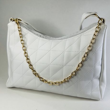 White Color Women's Shoulder Bag
