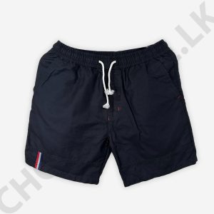 Black Color Men's Short