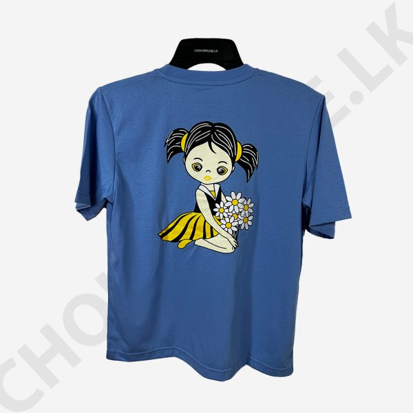 Oversized Baggy T-shirt Sky Blue
