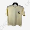 Oversized Baggy T-shirt Light Yellow - Image 3