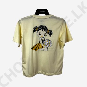 Oversized Baggy T-shirt Light Yellow