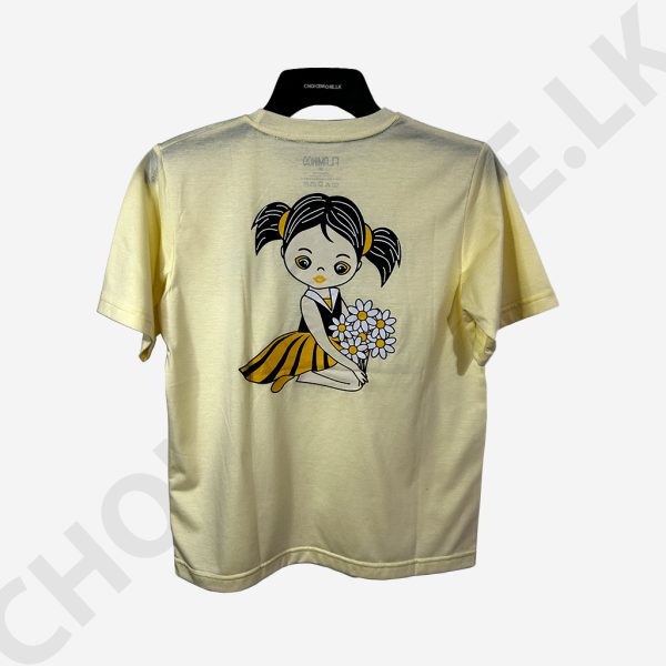 Oversized Baggy T-shirt Light Yellow
