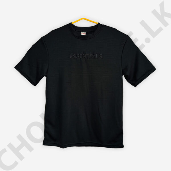 Unisex T Shirt Black Color