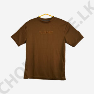 Unisex T Shirt Brown Color