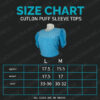 Cutlon Puff  Sleeve Top Blue Color - Image 2