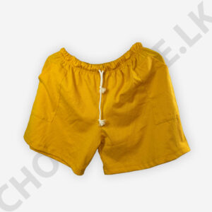 Yellow Color Women’s Hot Short