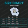 Baggy T Shirt with Back Printed White Color - Image 2